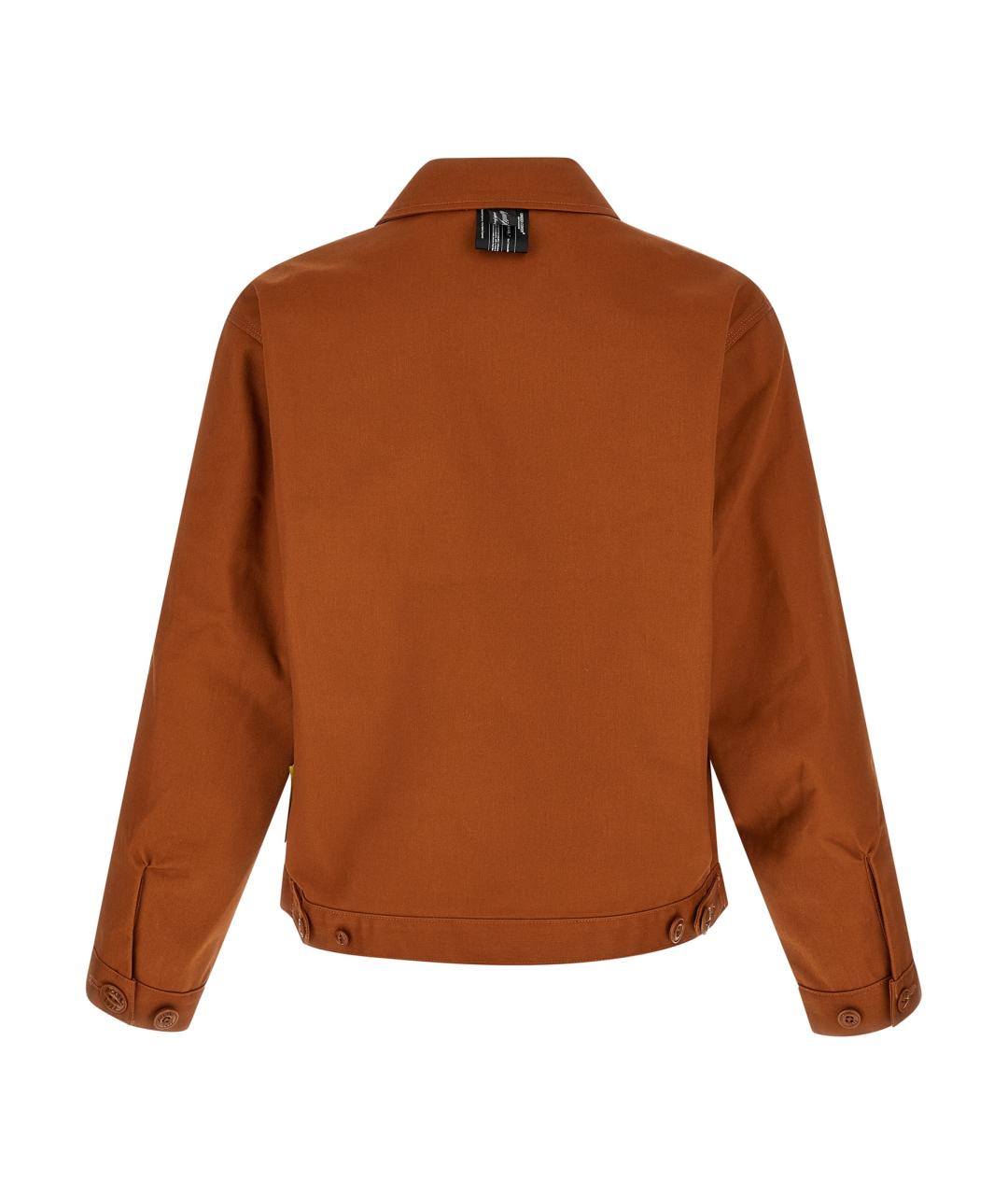 UNDERCOVER Коричневая полиэстеровая куртка, фото 2