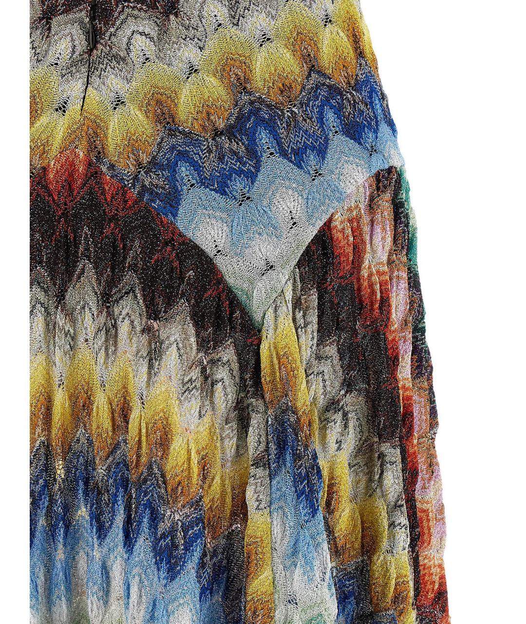 MISSONI Мульти вискозное повседневное платье, фото 4
