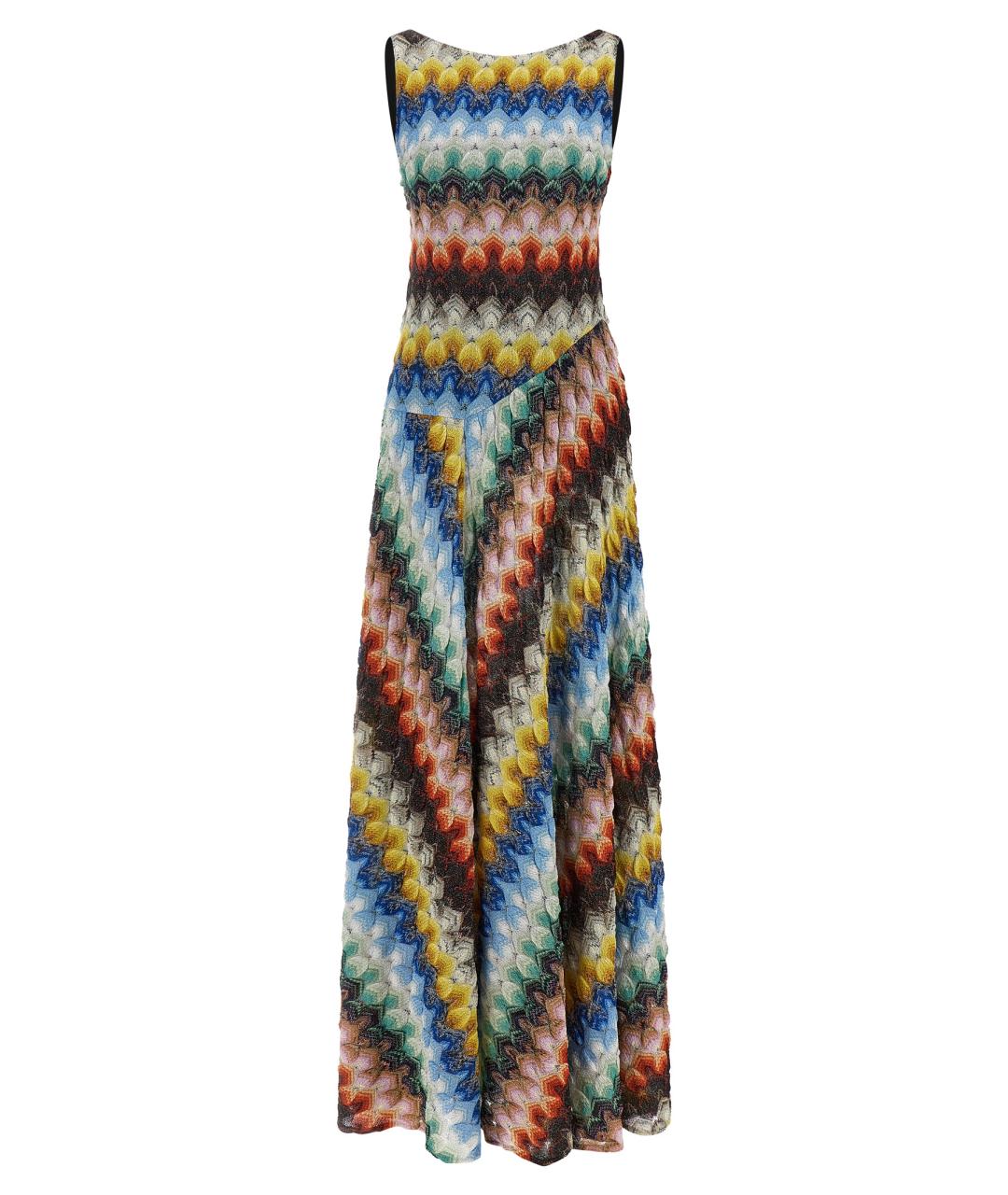 MISSONI Мульти вискозное повседневное платье, фото 1