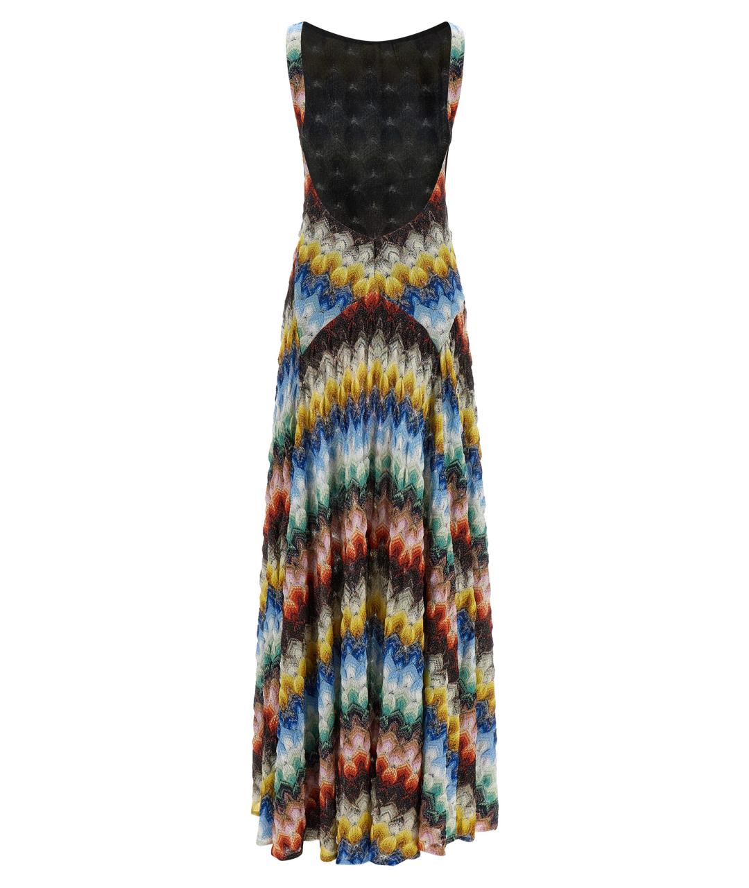 MISSONI Мульти вискозное повседневное платье, фото 2