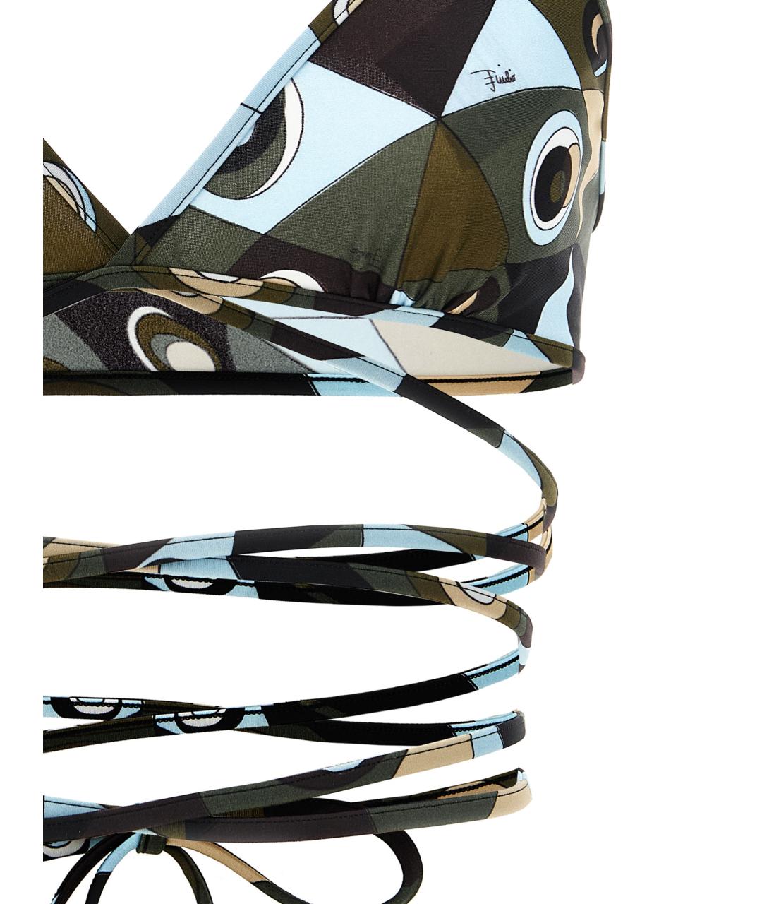 EMILIO PUCCI Мульти полиамидовый купальник, фото 3