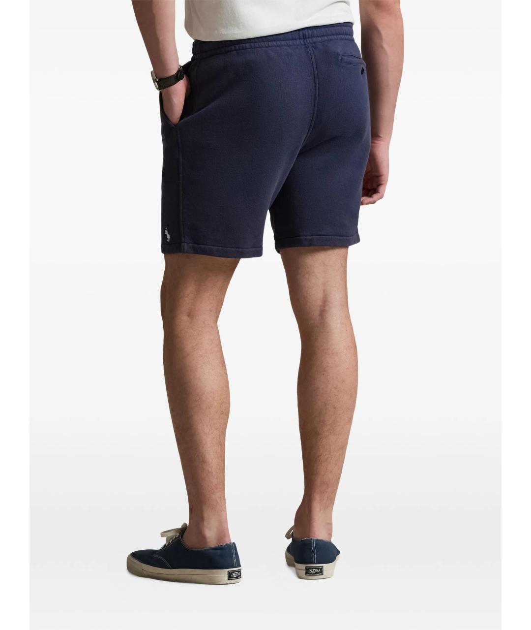 POLO RALPH LAUREN Синие хлопковые шорты, фото 4