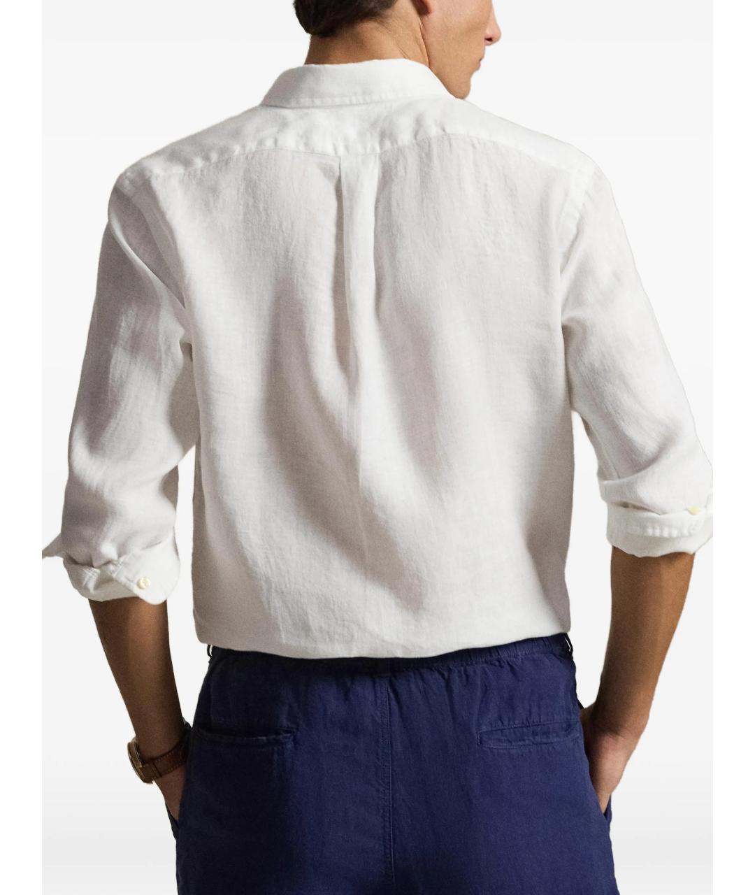 POLO RALPH LAUREN Льняная кэжуал рубашка, фото 4