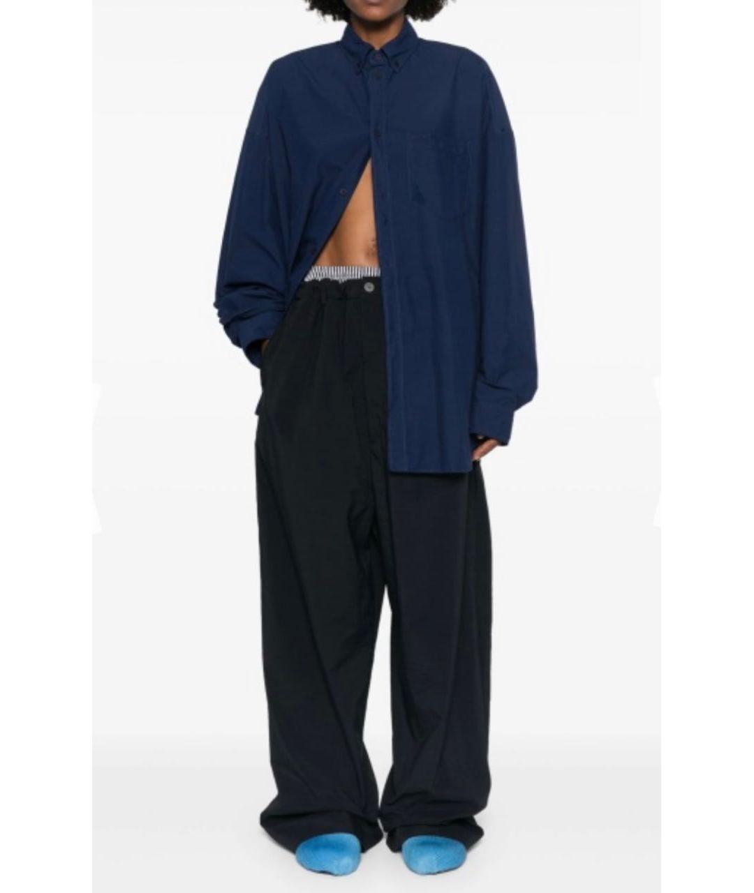 BALENCIAGA Черные брюки широкие, фото 2