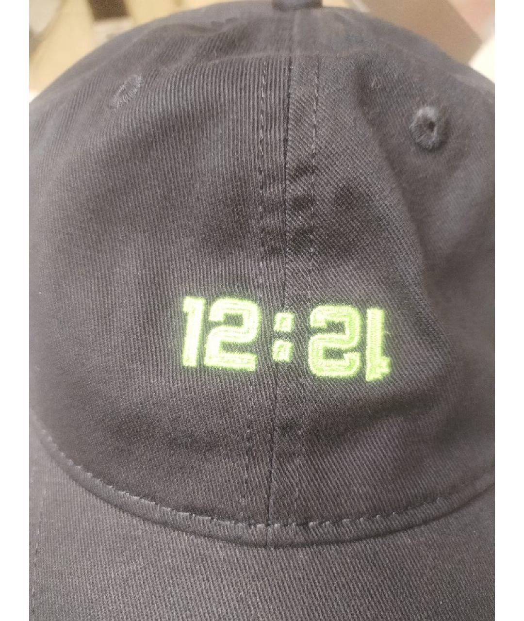 12 STOREEZ Темно-синяя хлопковая кепка, фото 4