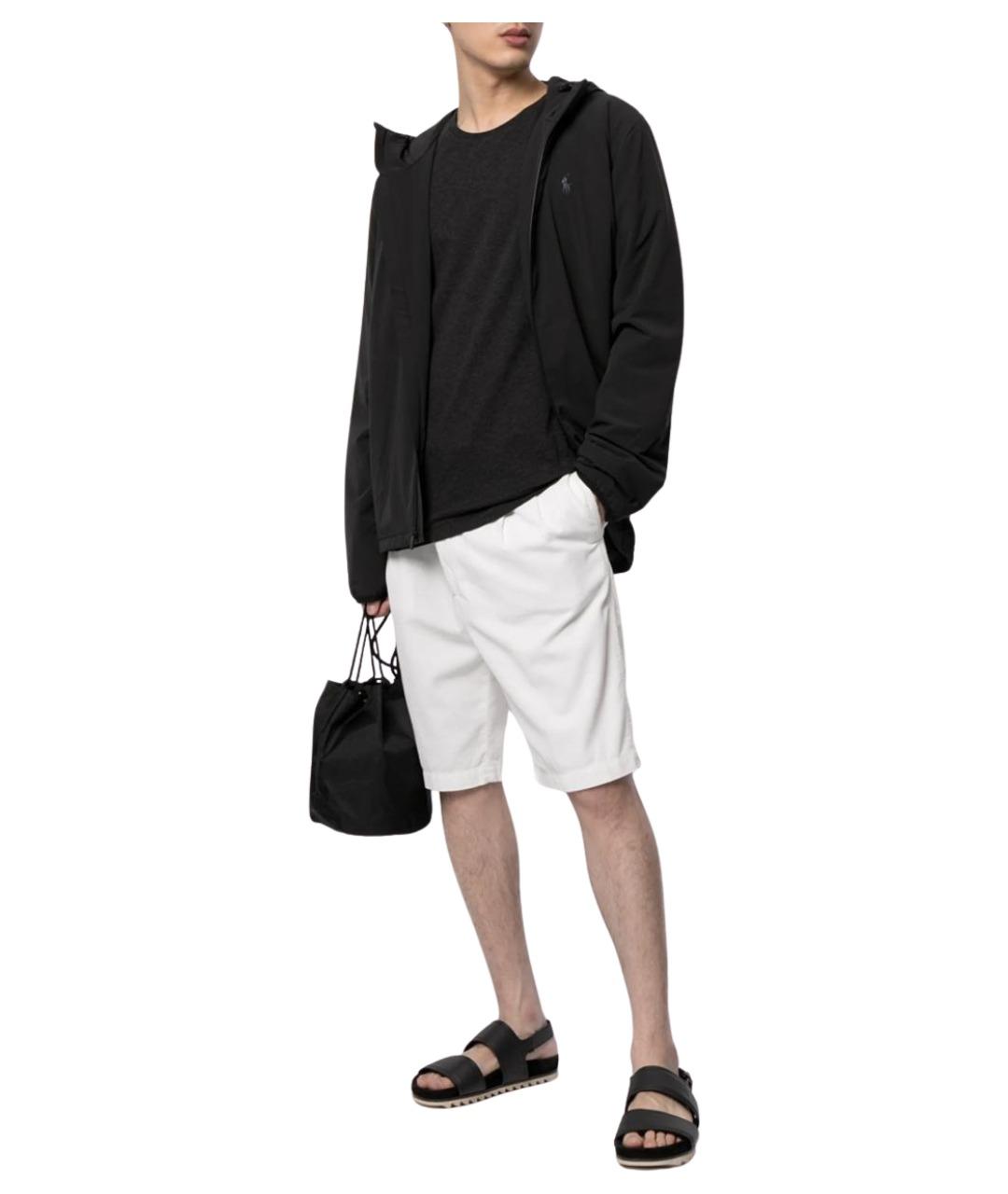 POLO RALPH LAUREN Черная хлопковая футболка, фото 2