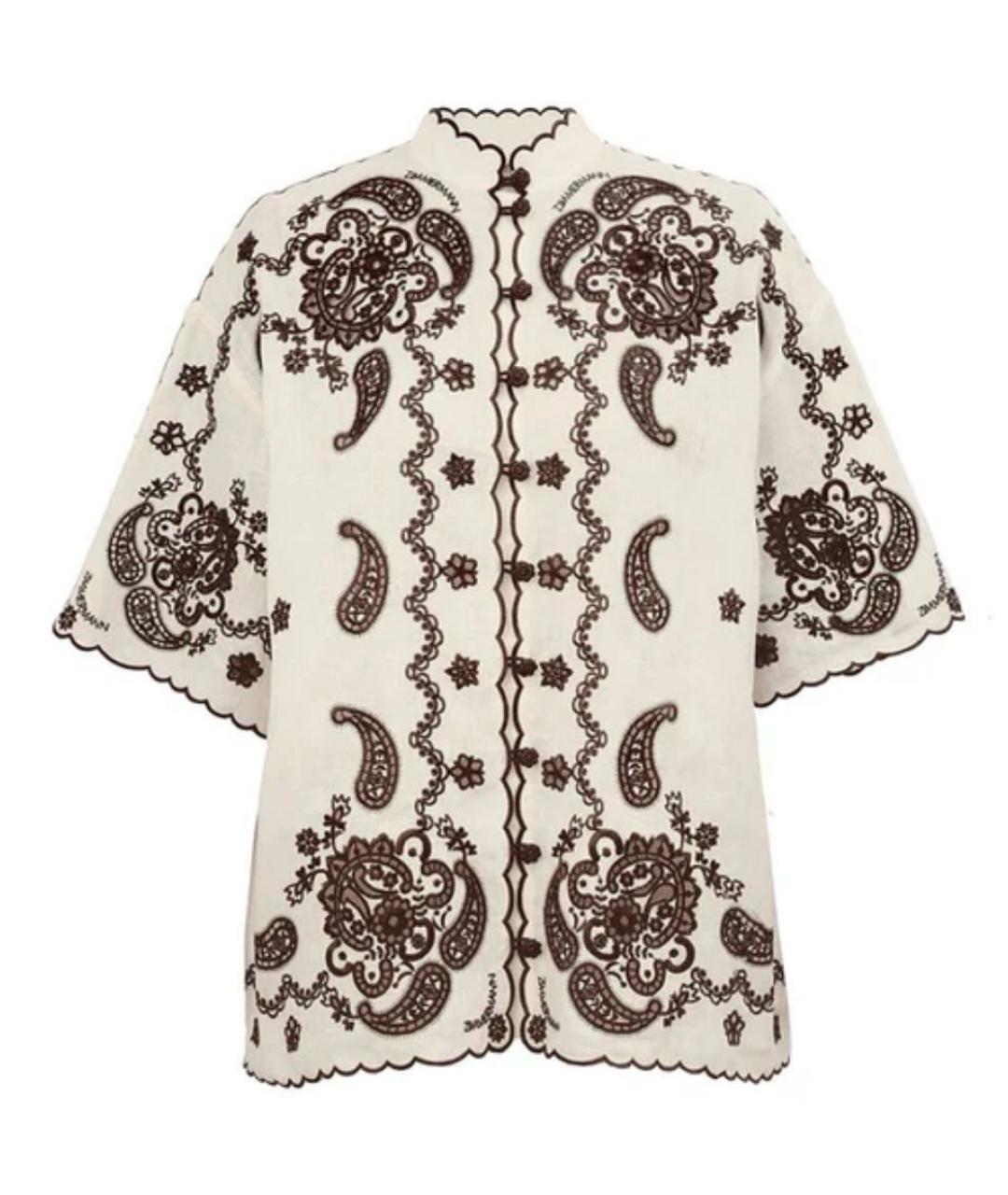 ZIMMERMANN Льняной костюм с брюками, фото 9