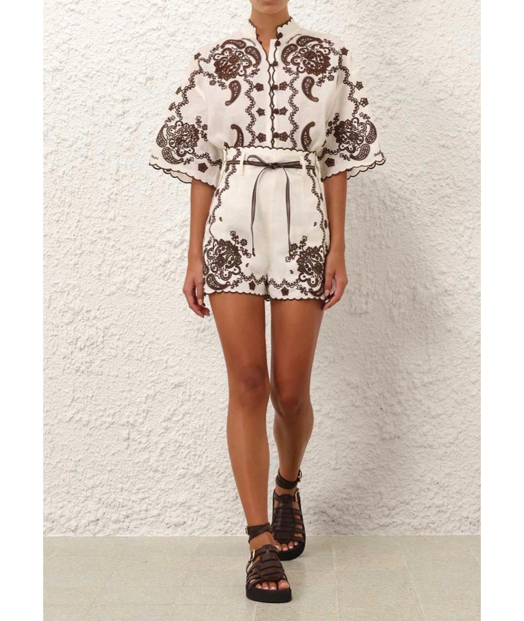 ZIMMERMANN Льняной костюм с брюками, фото 8