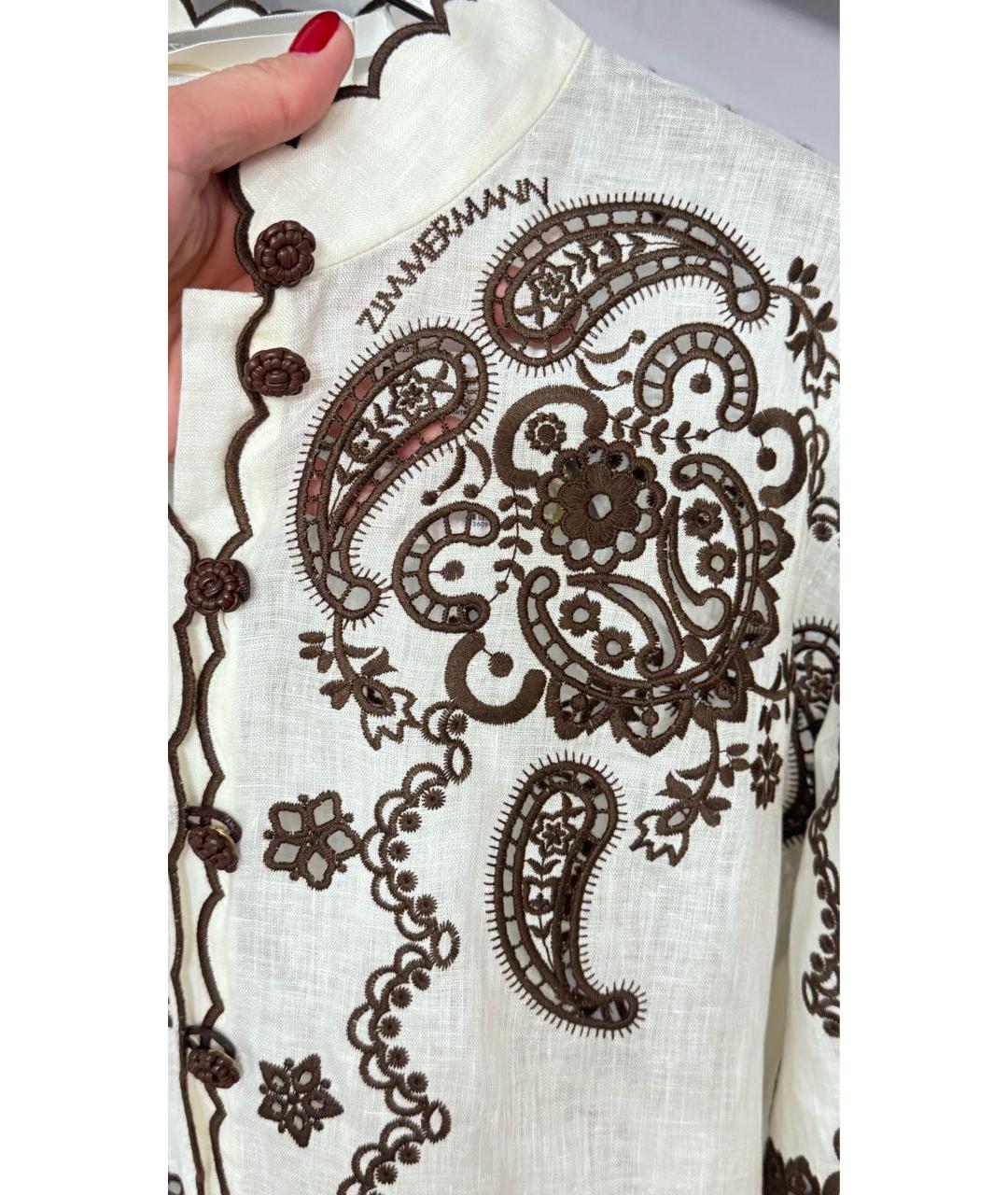 ZIMMERMANN Льняной костюм с брюками, фото 6