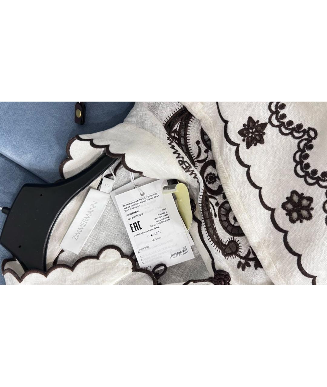 ZIMMERMANN Льняной костюм с брюками, фото 7