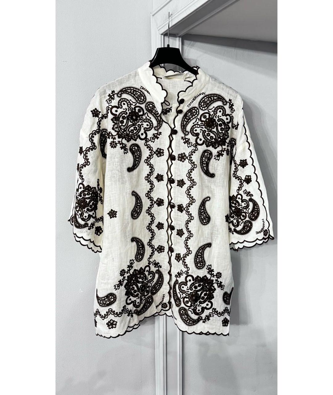 ZIMMERMANN Льняной костюм с брюками, фото 4