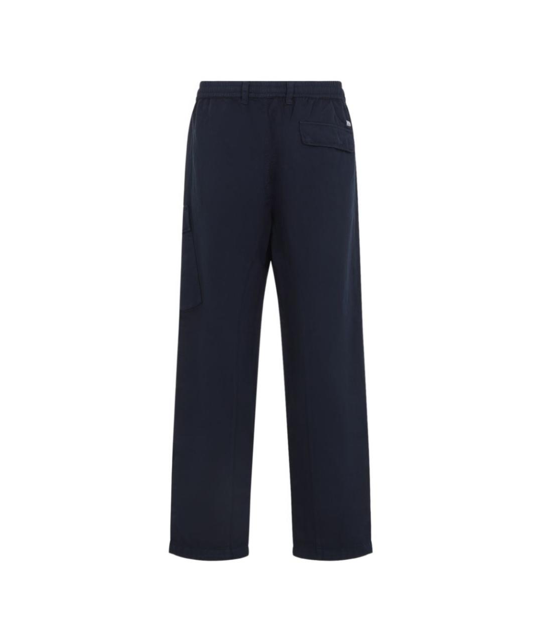 CP COMPANY Синие хлопковые повседневные брюки, фото 2
