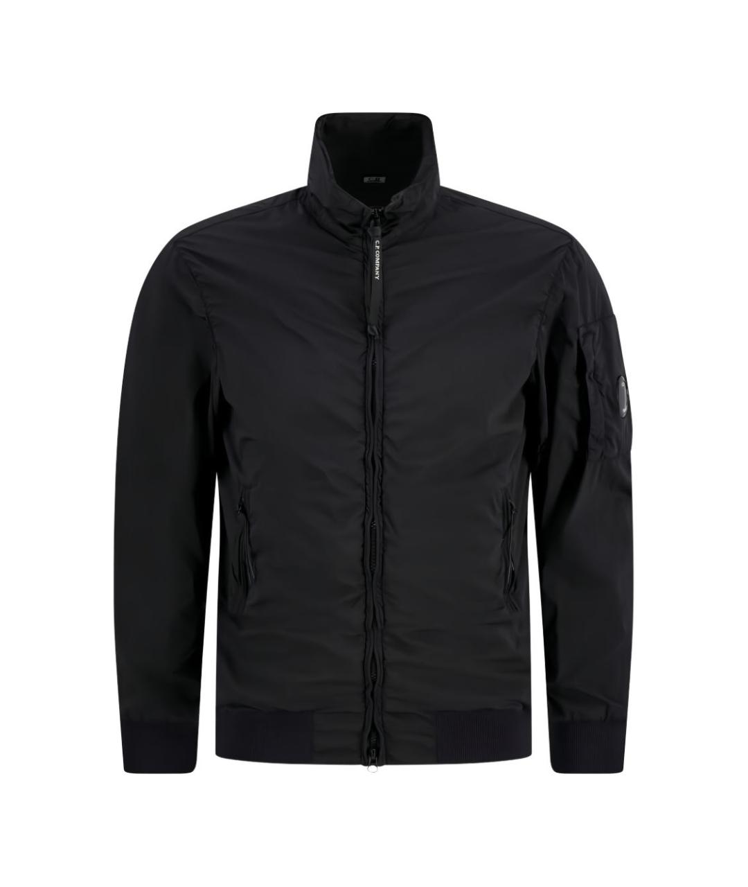CP COMPANY Черная полиамидовая куртка, фото 1