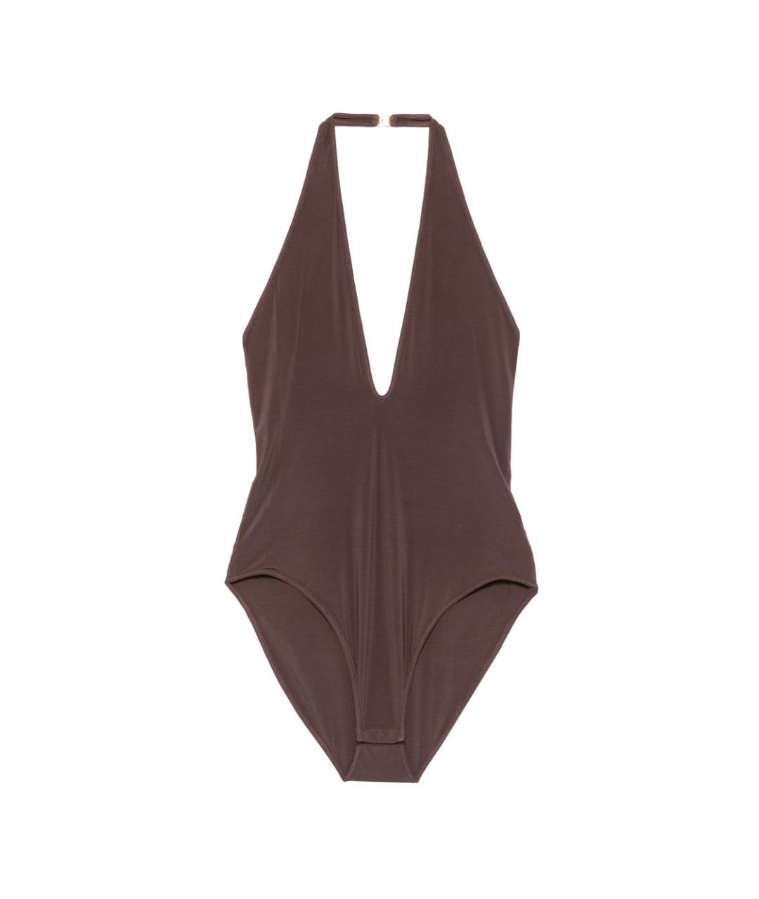 ZIMMERMANN Коричневое боди, фото 1