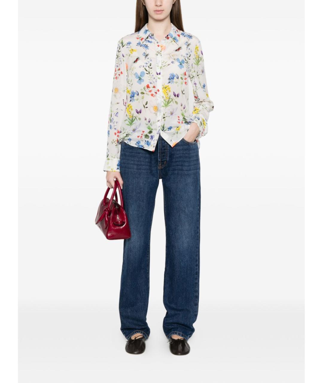 ALICE+OLIVIA Белая рубашка, фото 2