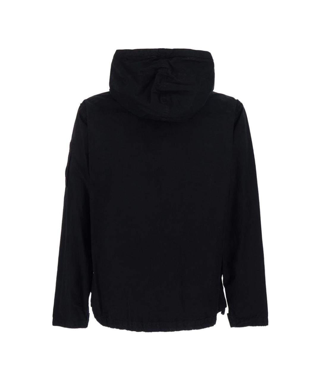 CP COMPANY Черная хлопковая куртка, фото 2