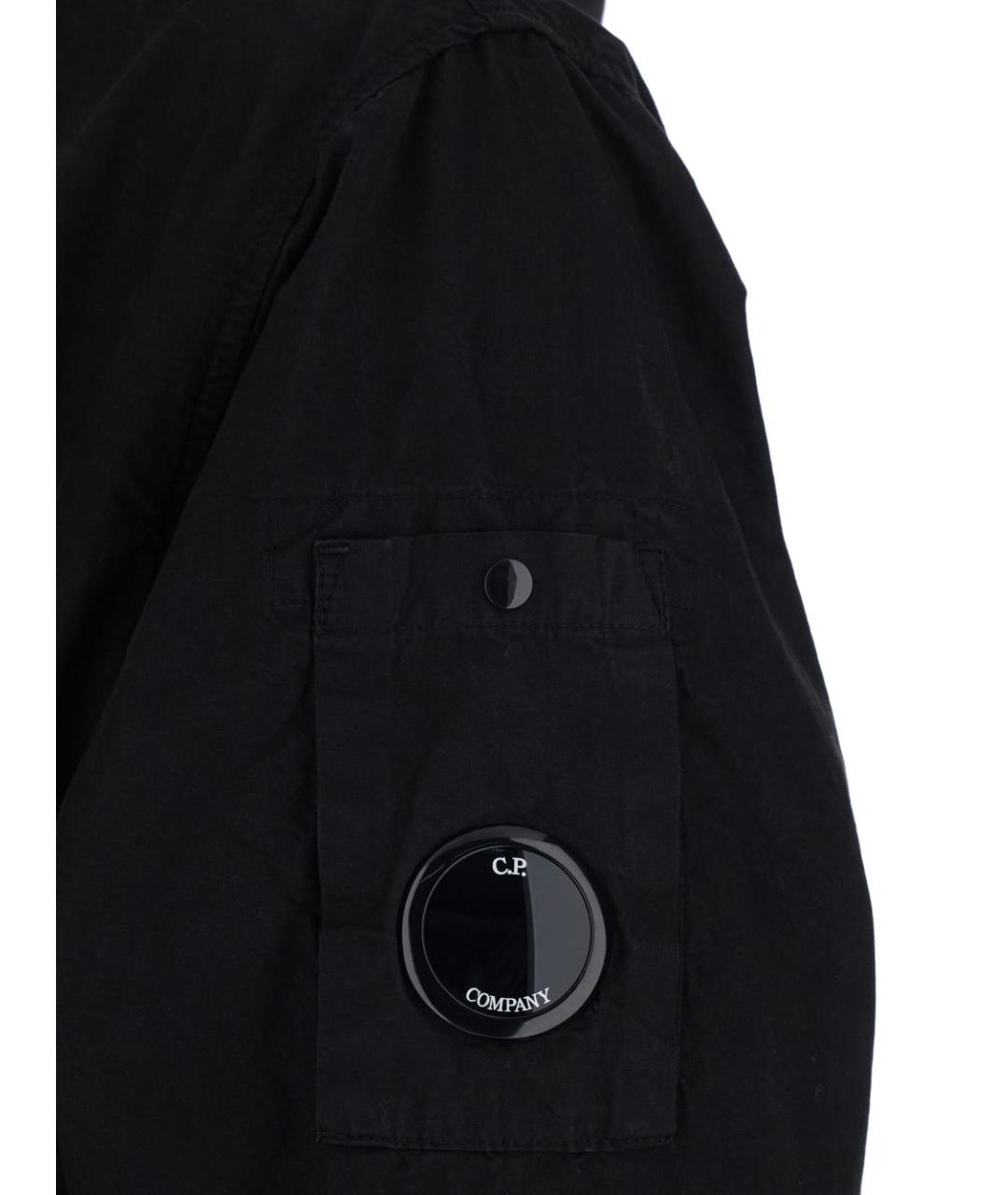 CP COMPANY Черная хлопковая куртка, фото 3