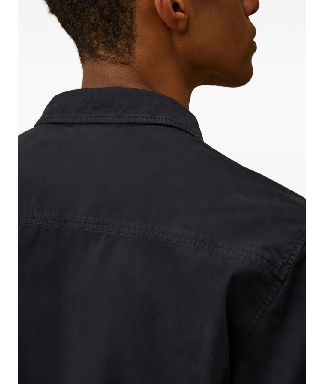 CP COMPANY Темно-синяя хлопковая куртка, фото 2