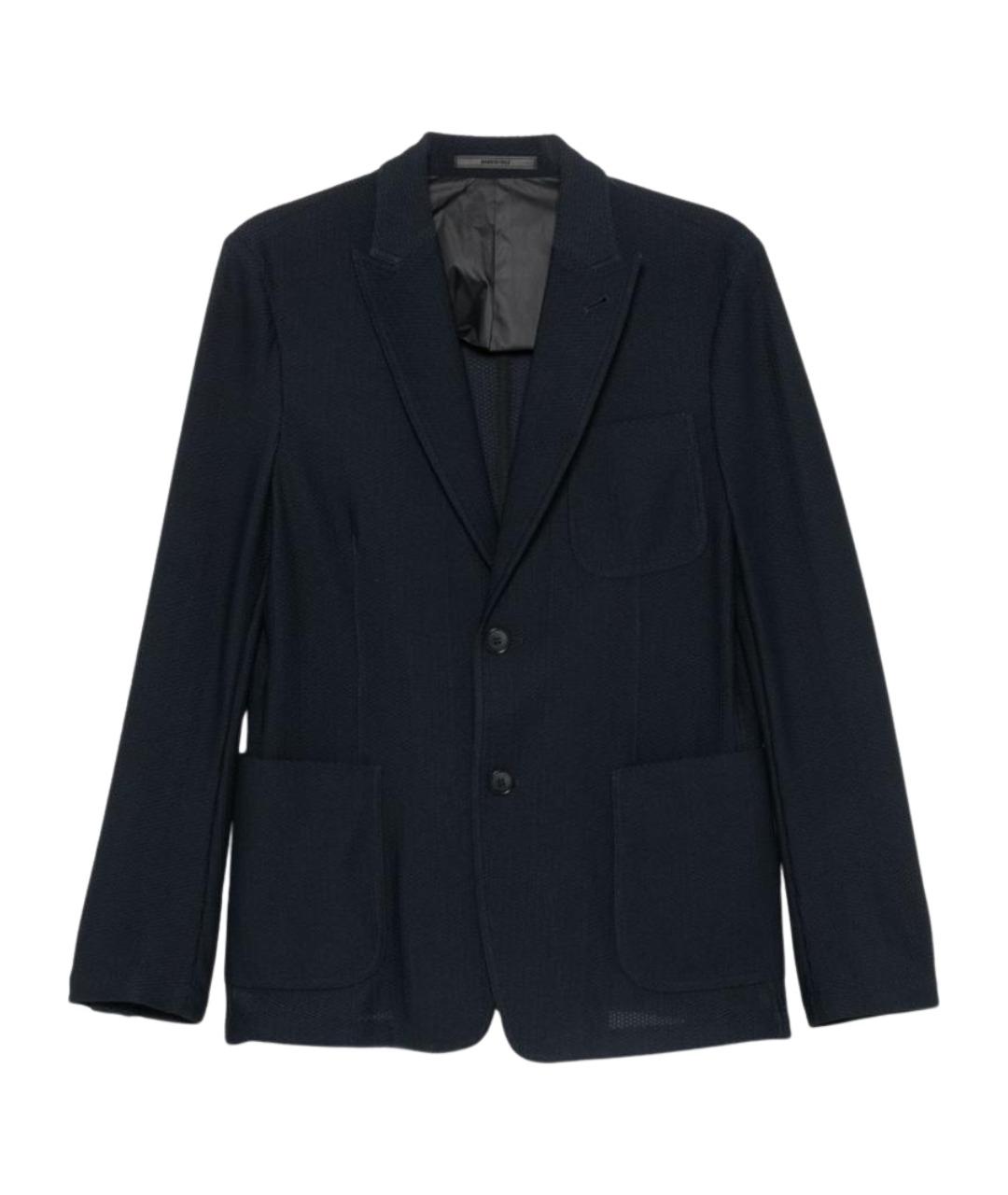 GIORGIO ARMANI Темно-синий пиджак, фото 1
