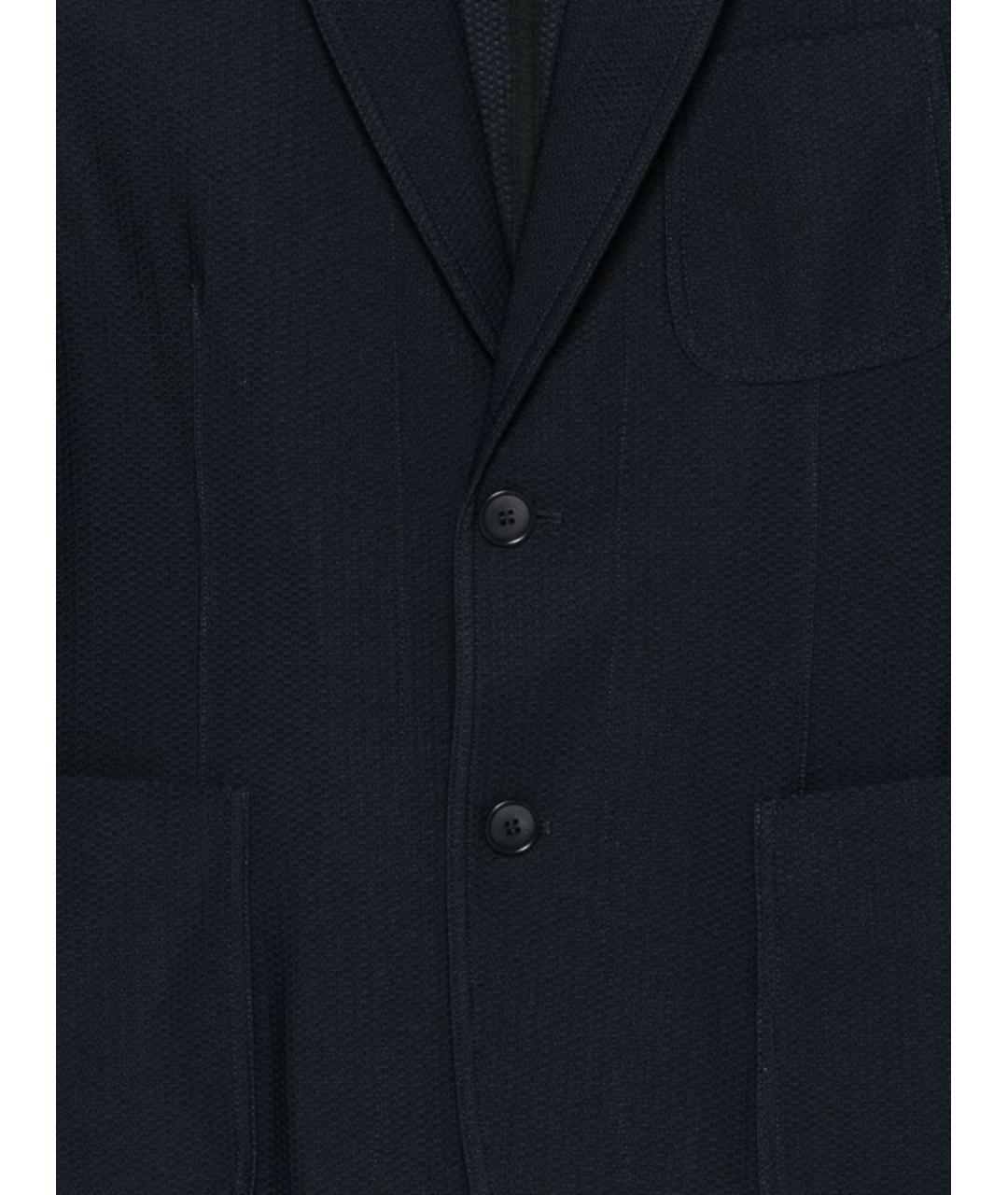 GIORGIO ARMANI Темно-синий пиджак, фото 2