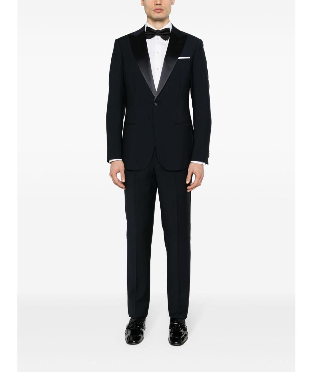 GIORGIO ARMANI Темно-синий вечерний костюм, фото 2