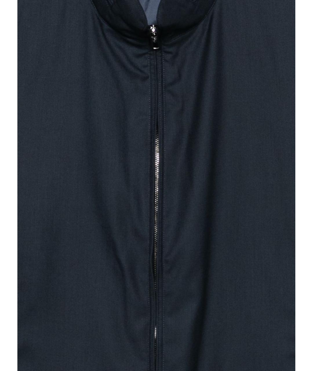 GIORGIO ARMANI Синяя кашемировая куртка, фото 2