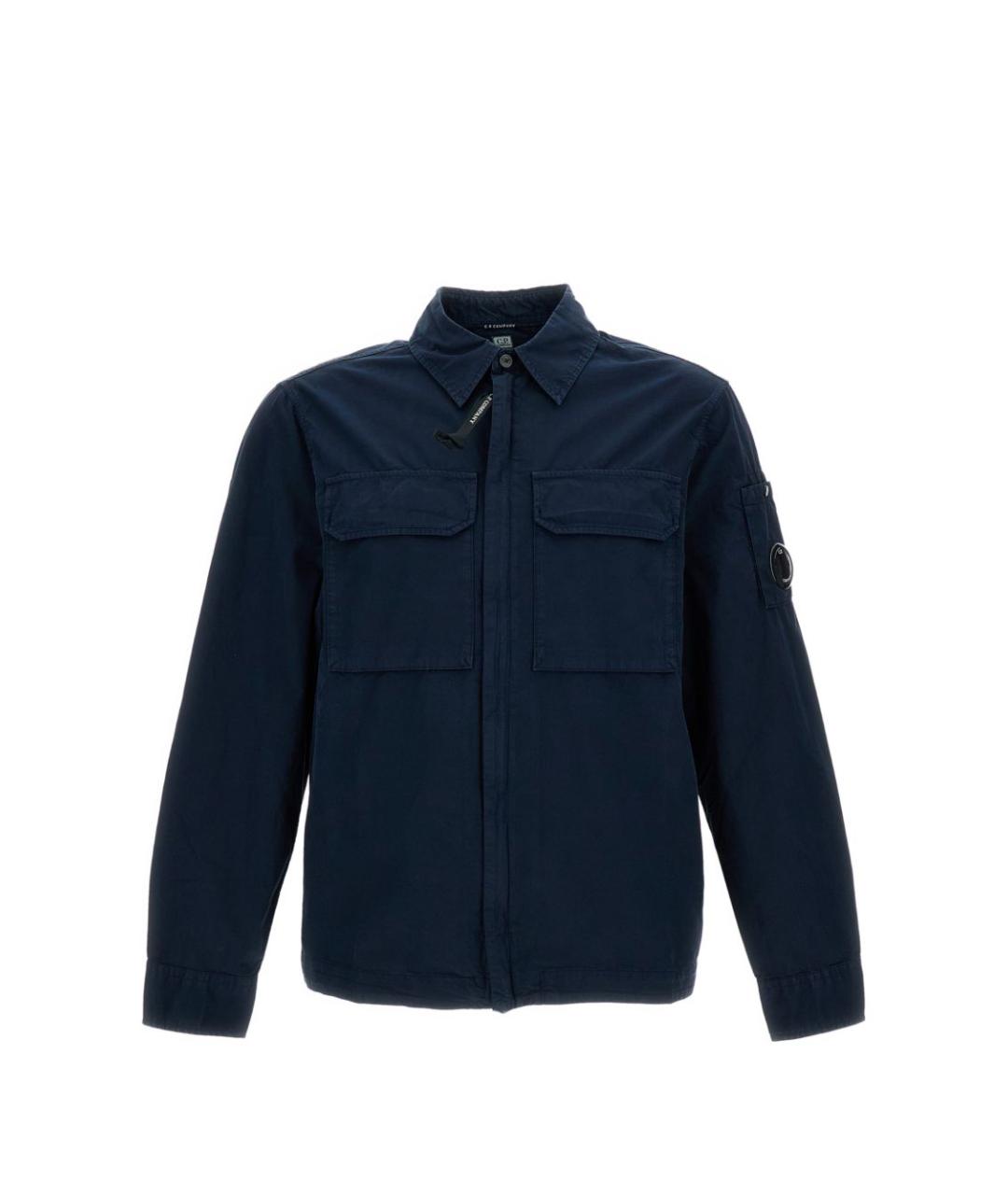 CP COMPANY Синяя хлопковая куртка, фото 1