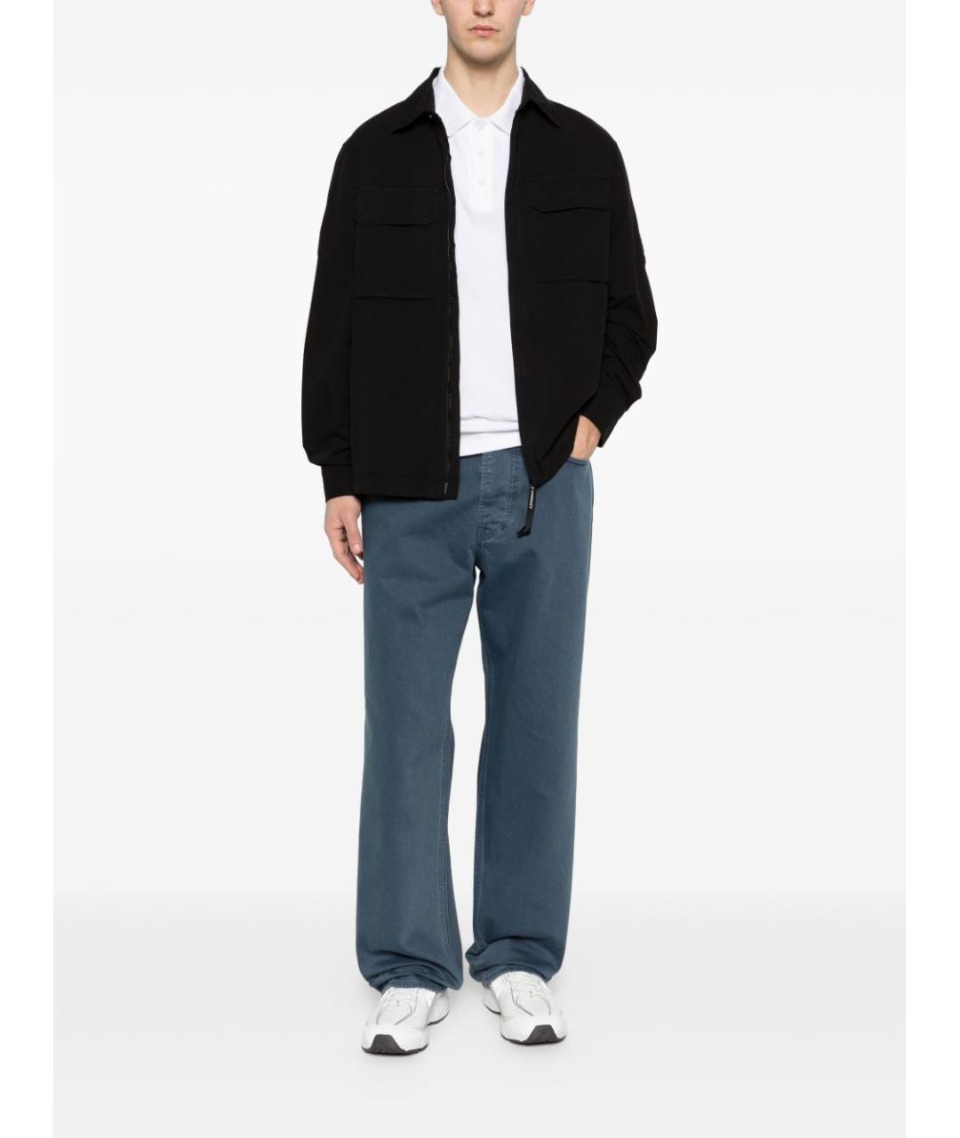 CP COMPANY Черная хлопковая куртка, фото 2