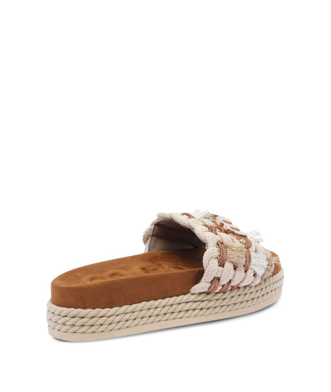 MOU Бежевые сандалии, фото 3