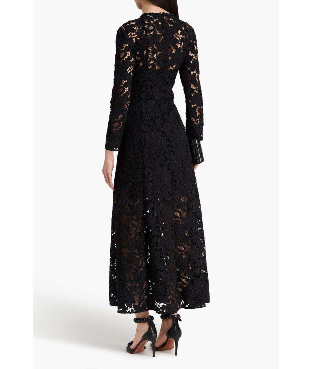 ZIMMERMANN Черное хлопковое коктейльное платье, фото 2