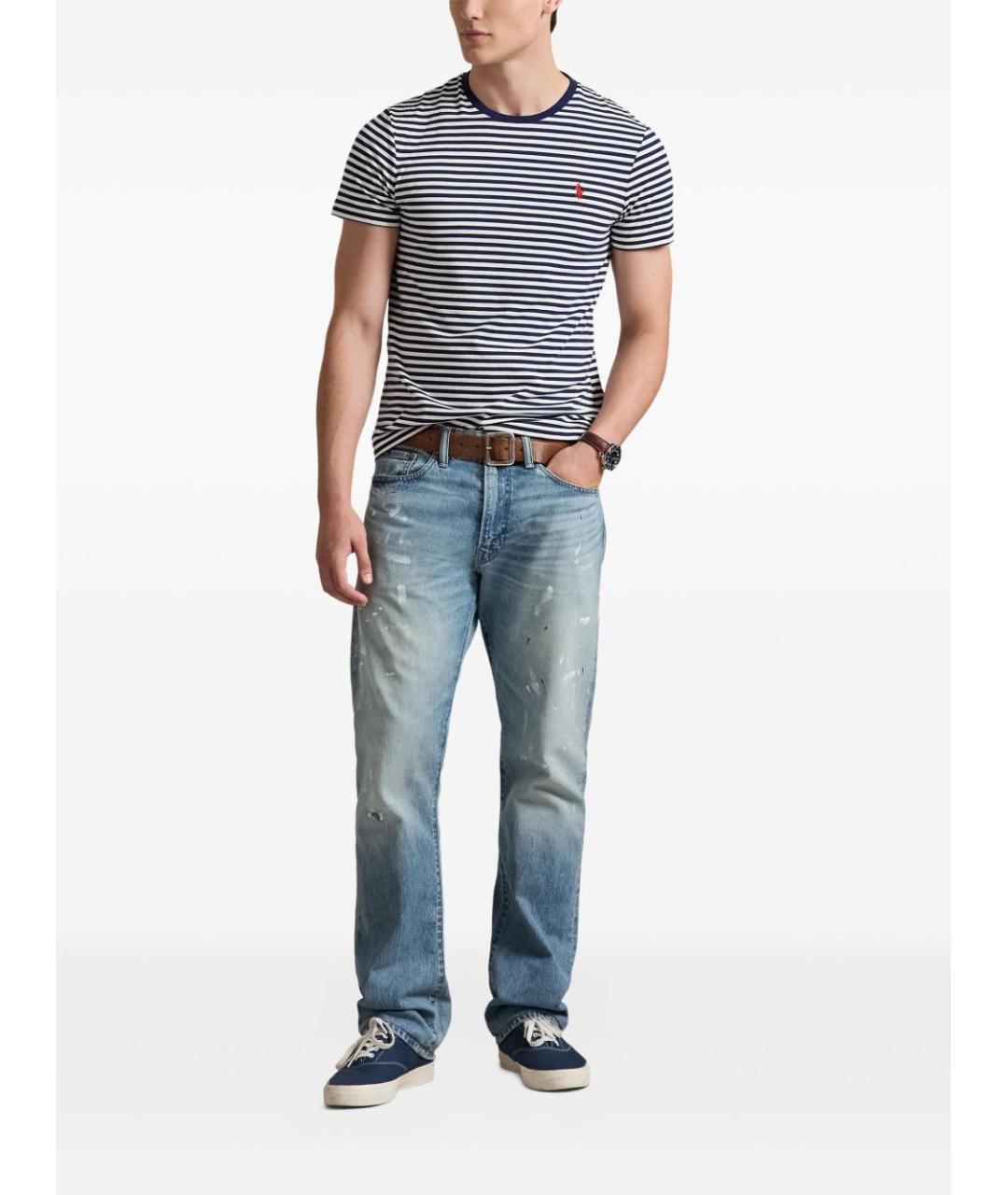 POLO RALPH LAUREN Мульти хлопковая футболка, фото 2