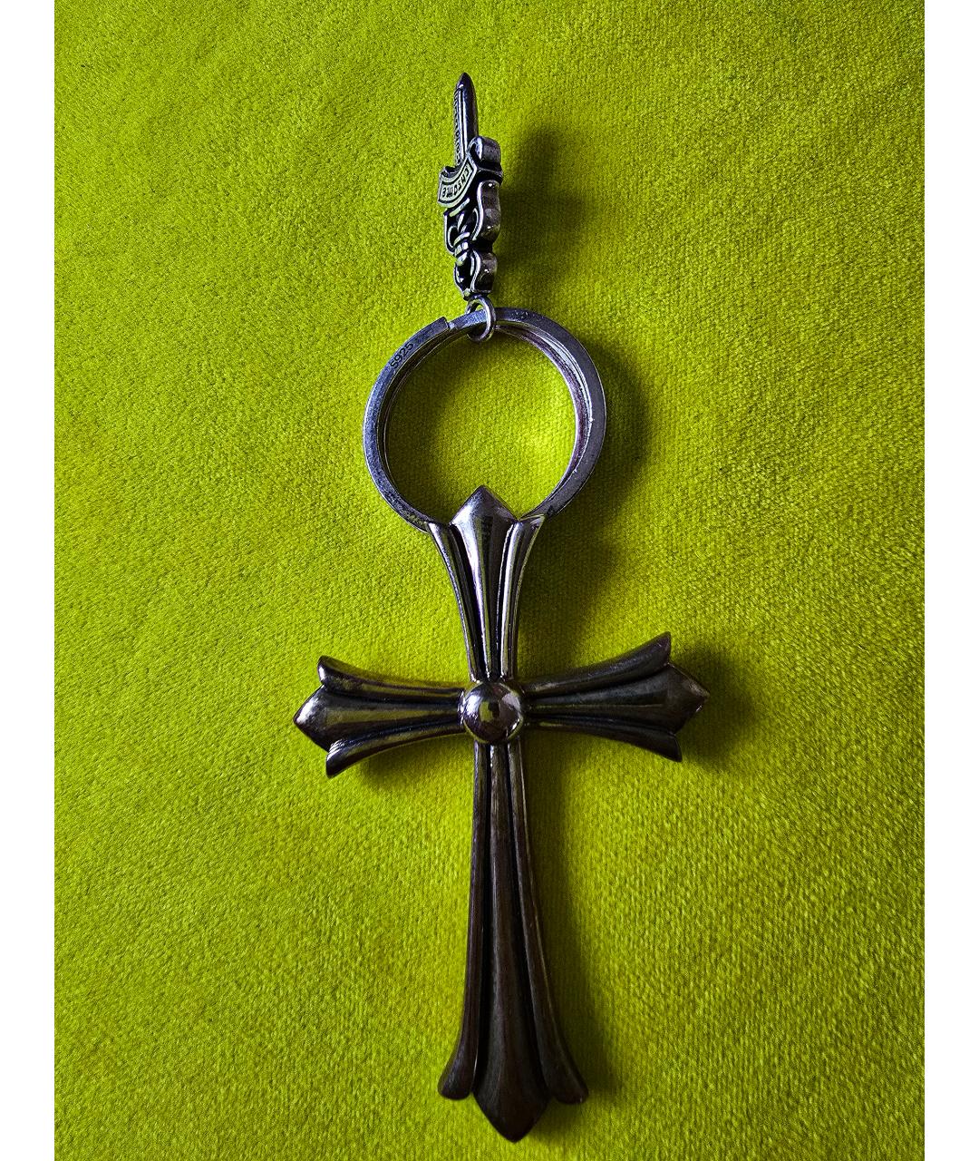 CHROME HEARTS Серебрянный брелок, фото 4