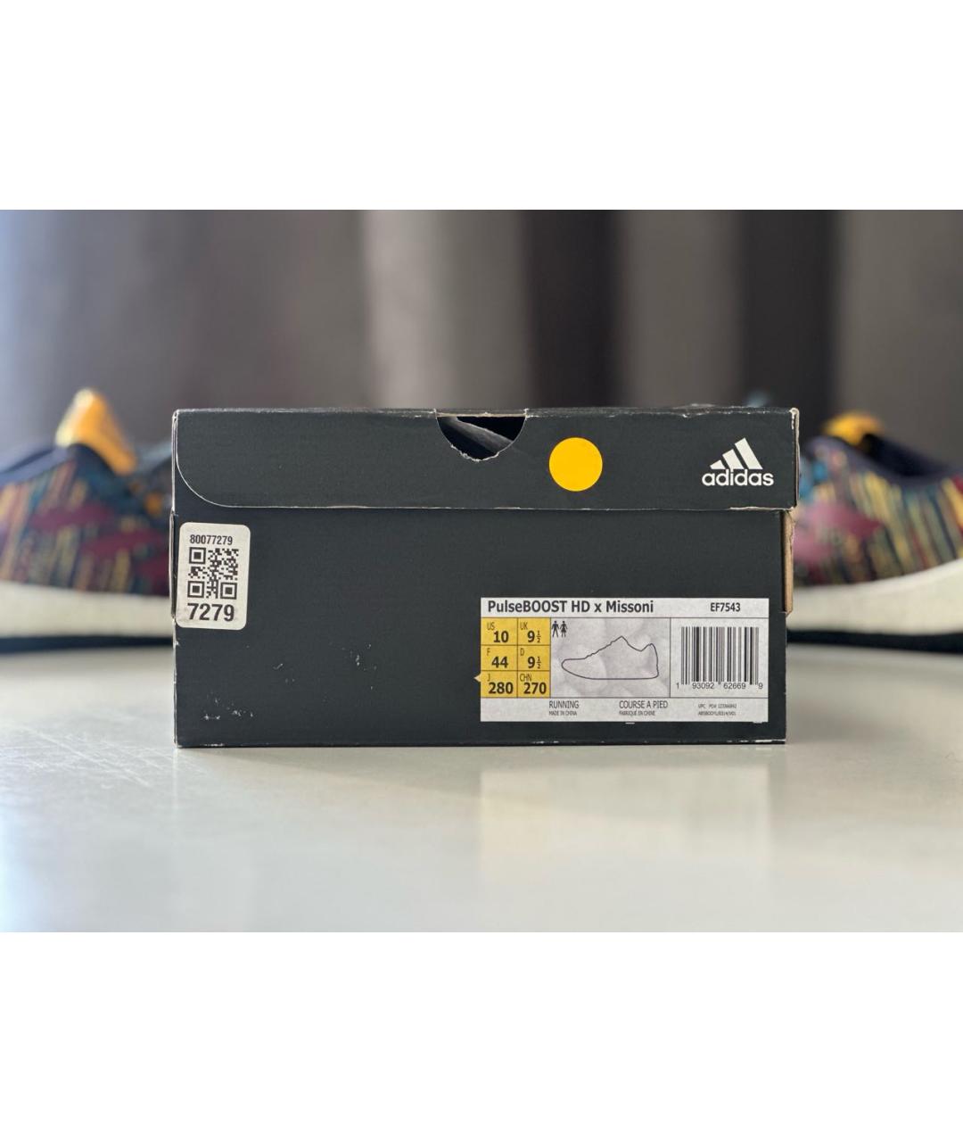 MISSONI Мульти текстильные низкие кроссовки / кеды, фото 7