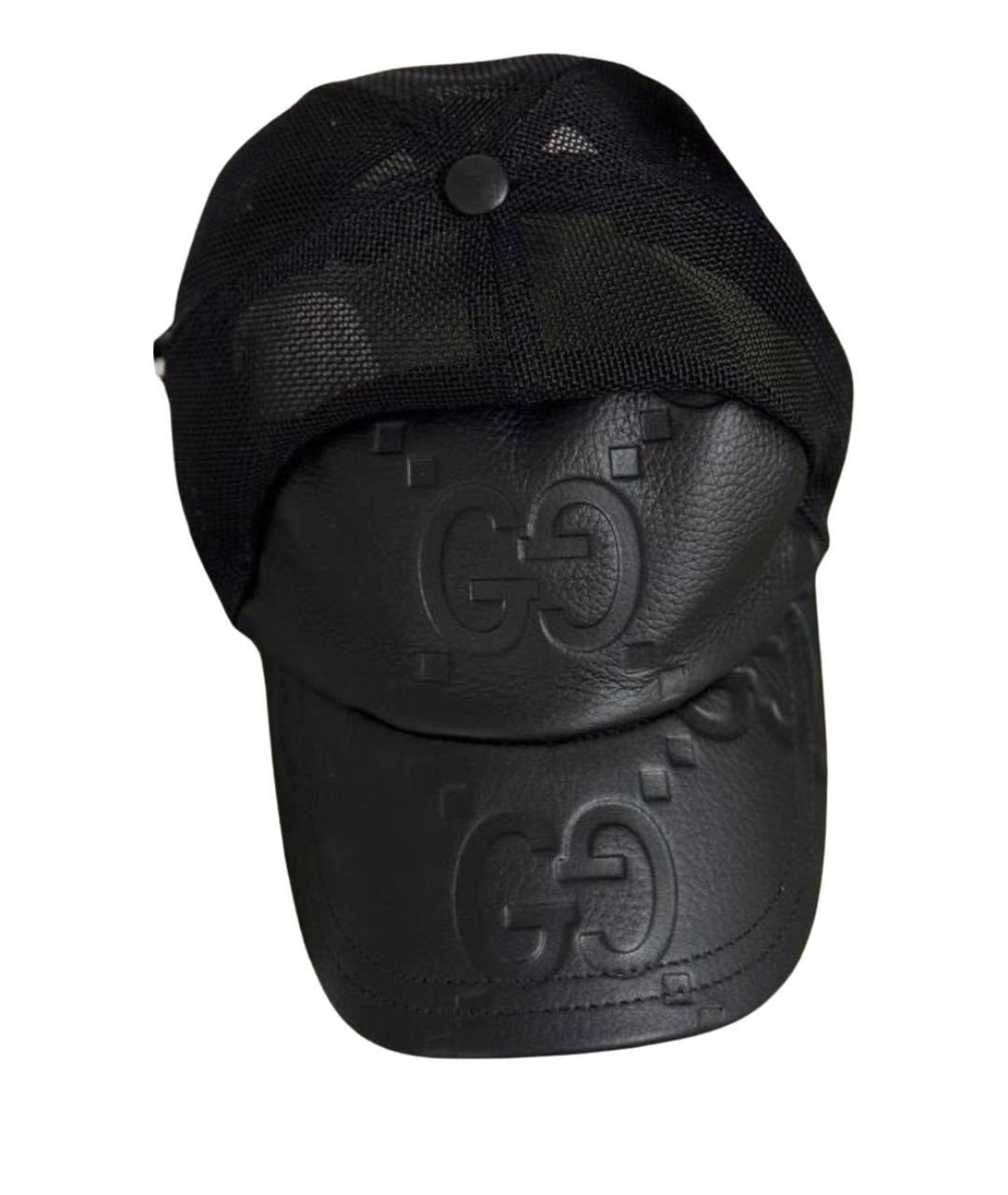 GUCCI Черная синтетическая кепка, фото 1