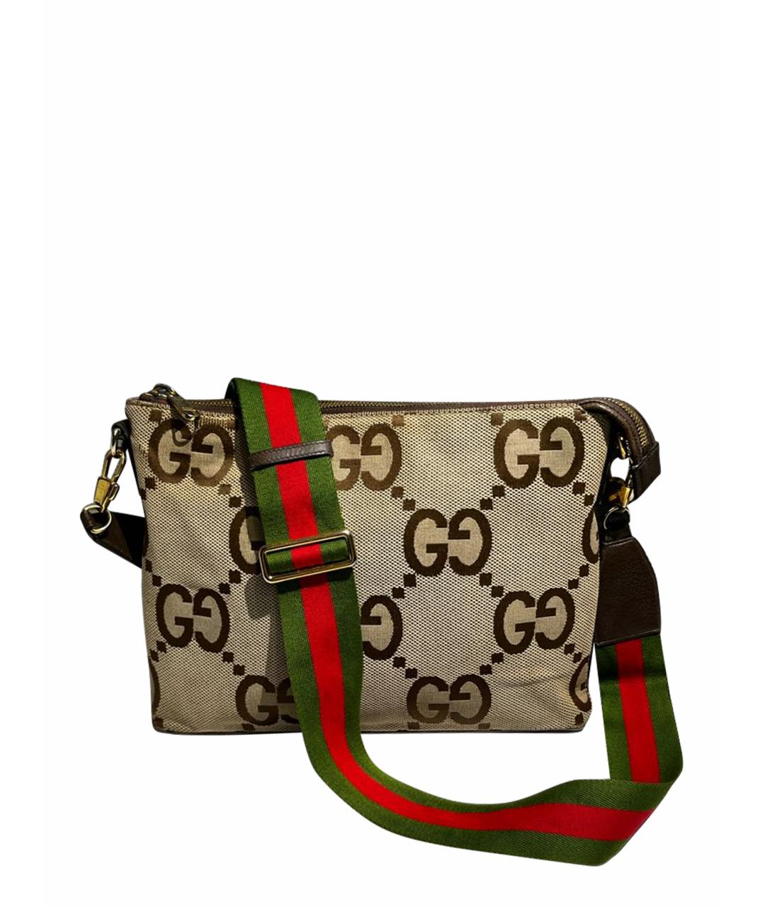 GUCCI Бежевая сумка на плечо, фото 1