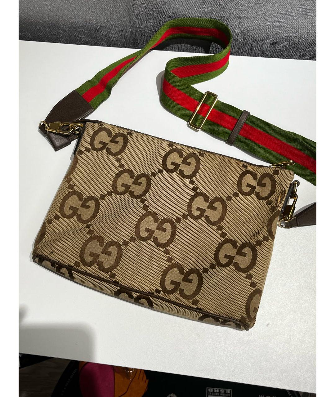 GUCCI Бежевая сумка на плечо, фото 8