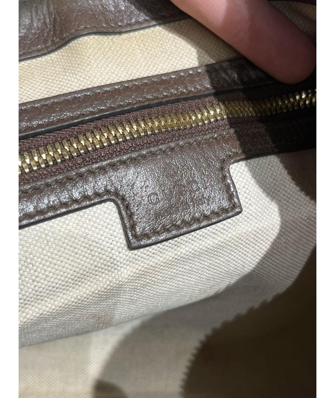 GUCCI Бежевая сумка на плечо, фото 6