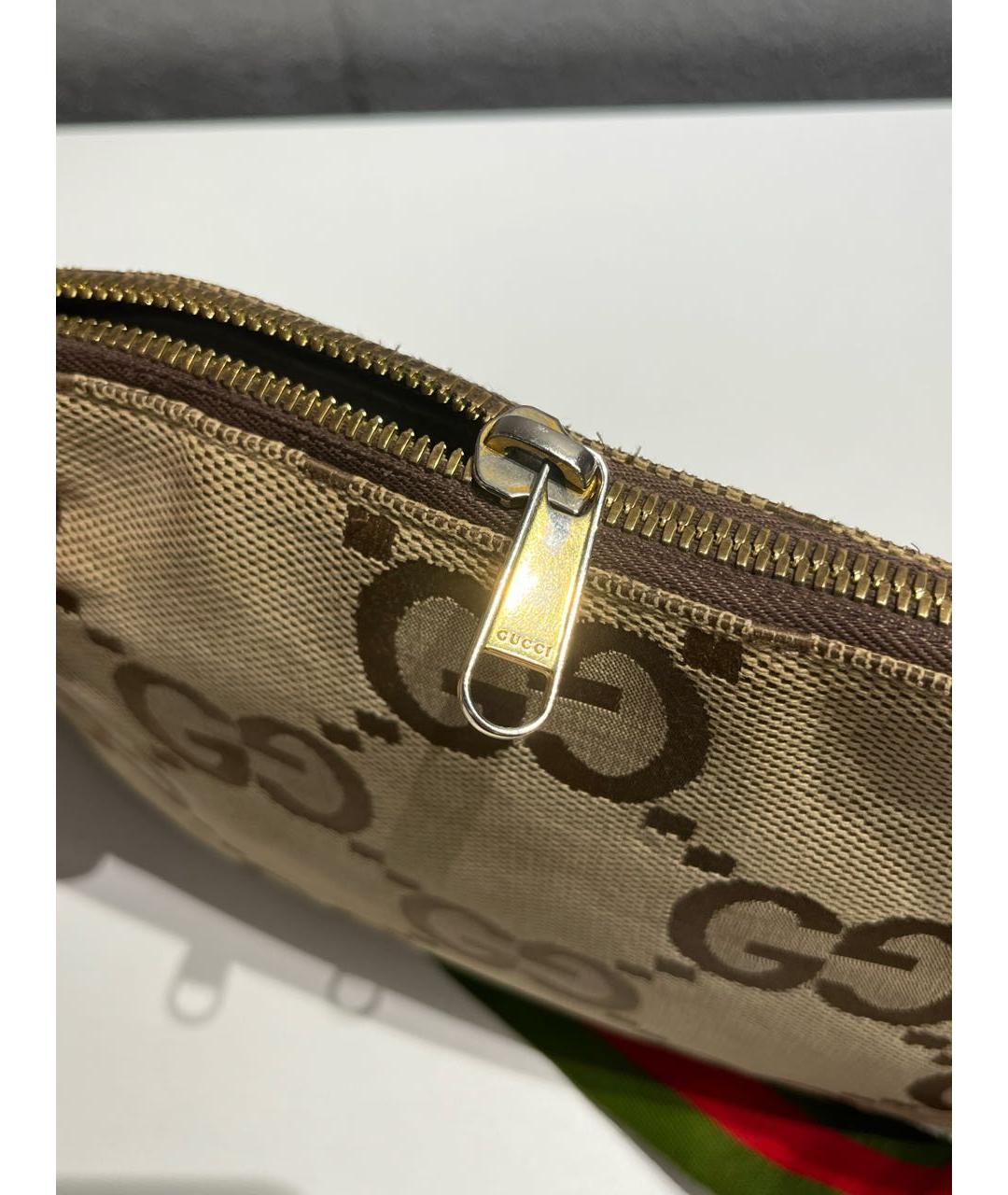 GUCCI Бежевая сумка на плечо, фото 4