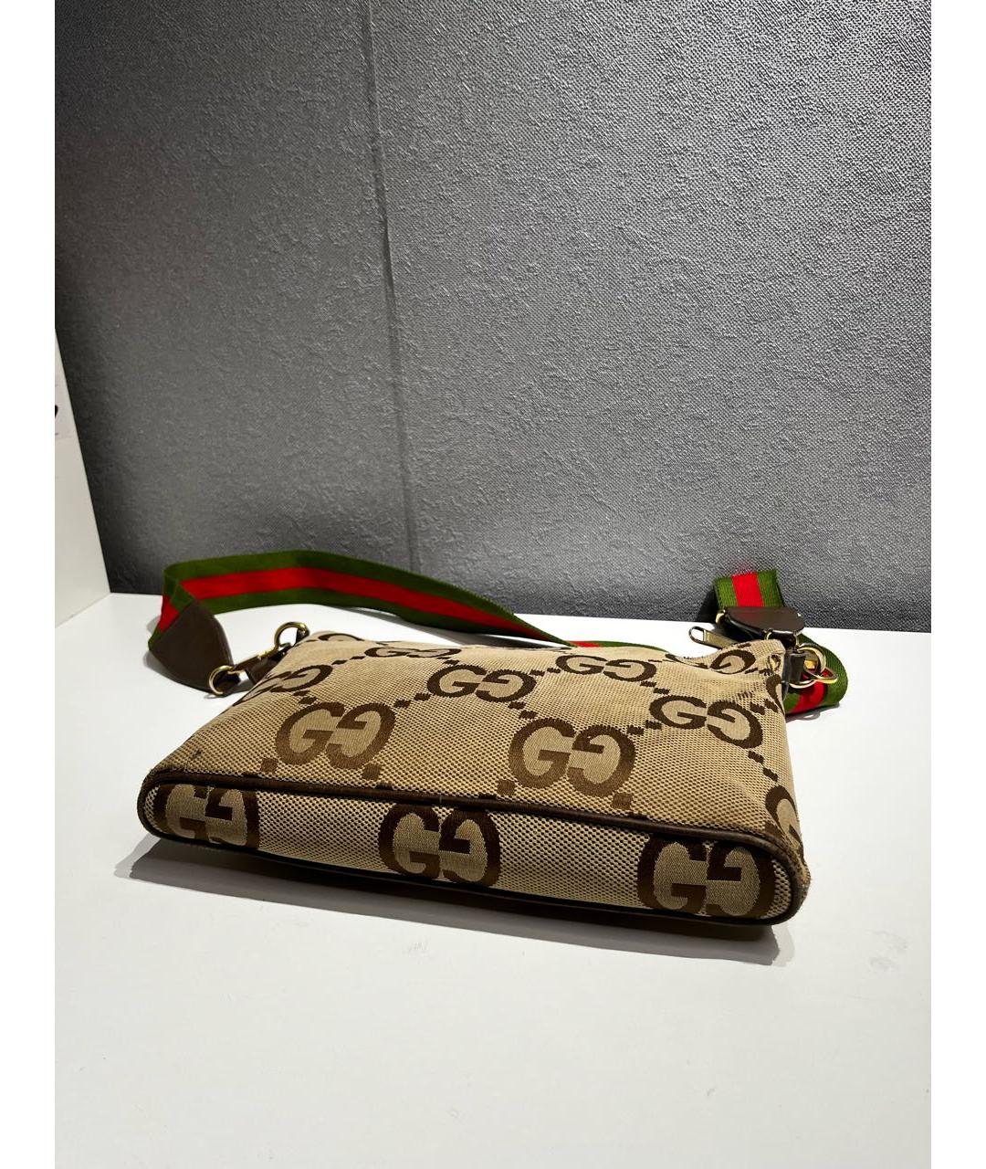 GUCCI Бежевая сумка на плечо, фото 3