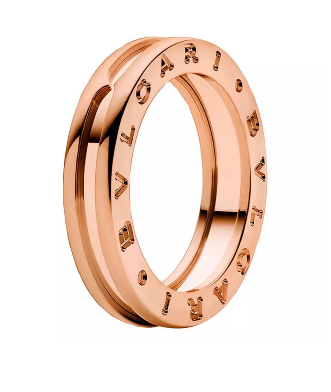 BVLGARI Желтое кольцо из розового золота, фото 6