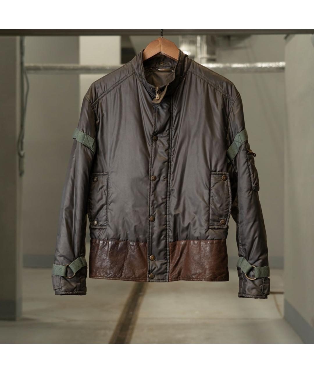 DOLCE&GABBANA Антрацитовая синтетическая куртка, фото 7