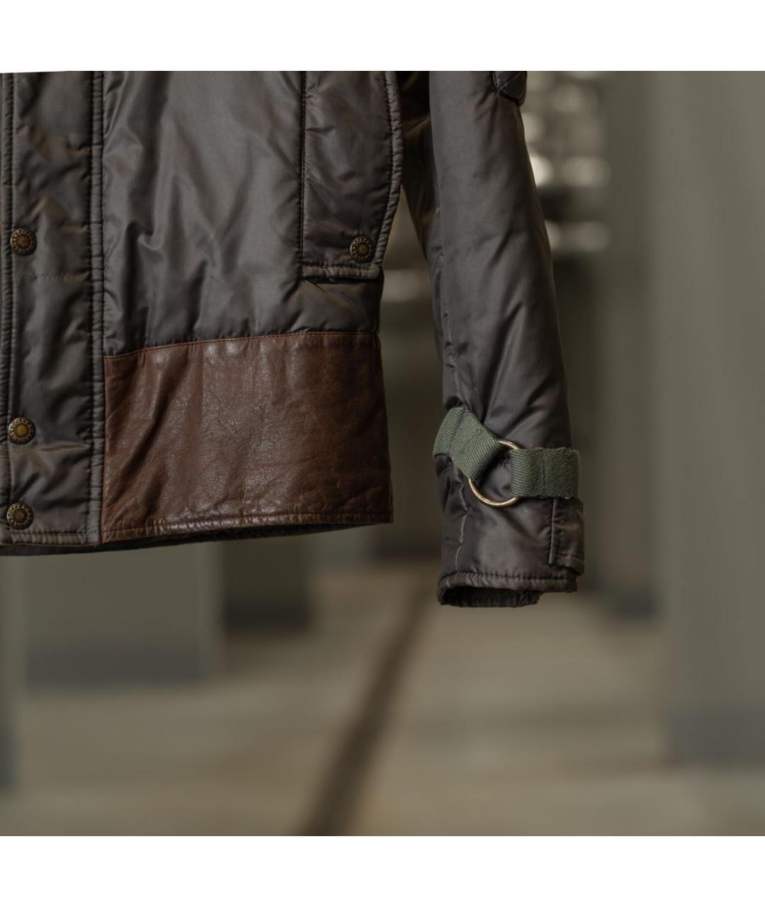 DOLCE&GABBANA Антрацитовая синтетическая куртка, фото 4