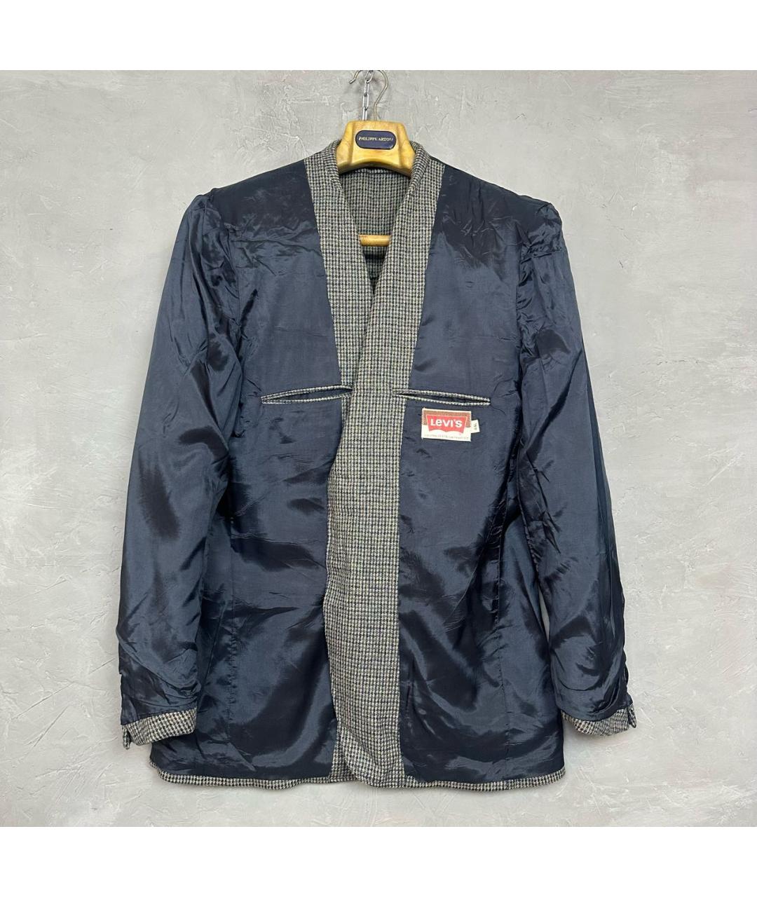 LEVI'S Синий твидовый пиджак, фото 6