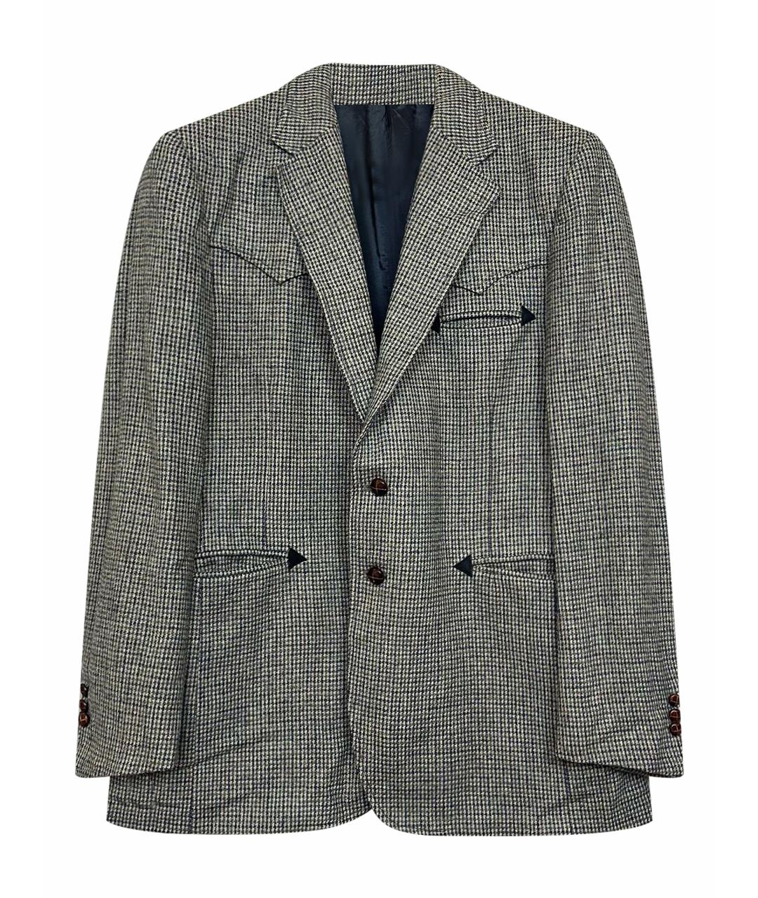 LEVI'S Синий твидовый пиджак, фото 1