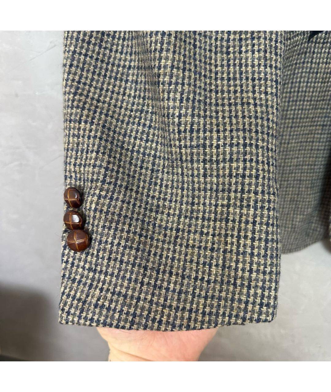 LEVI'S Синий твидовый пиджак, фото 4