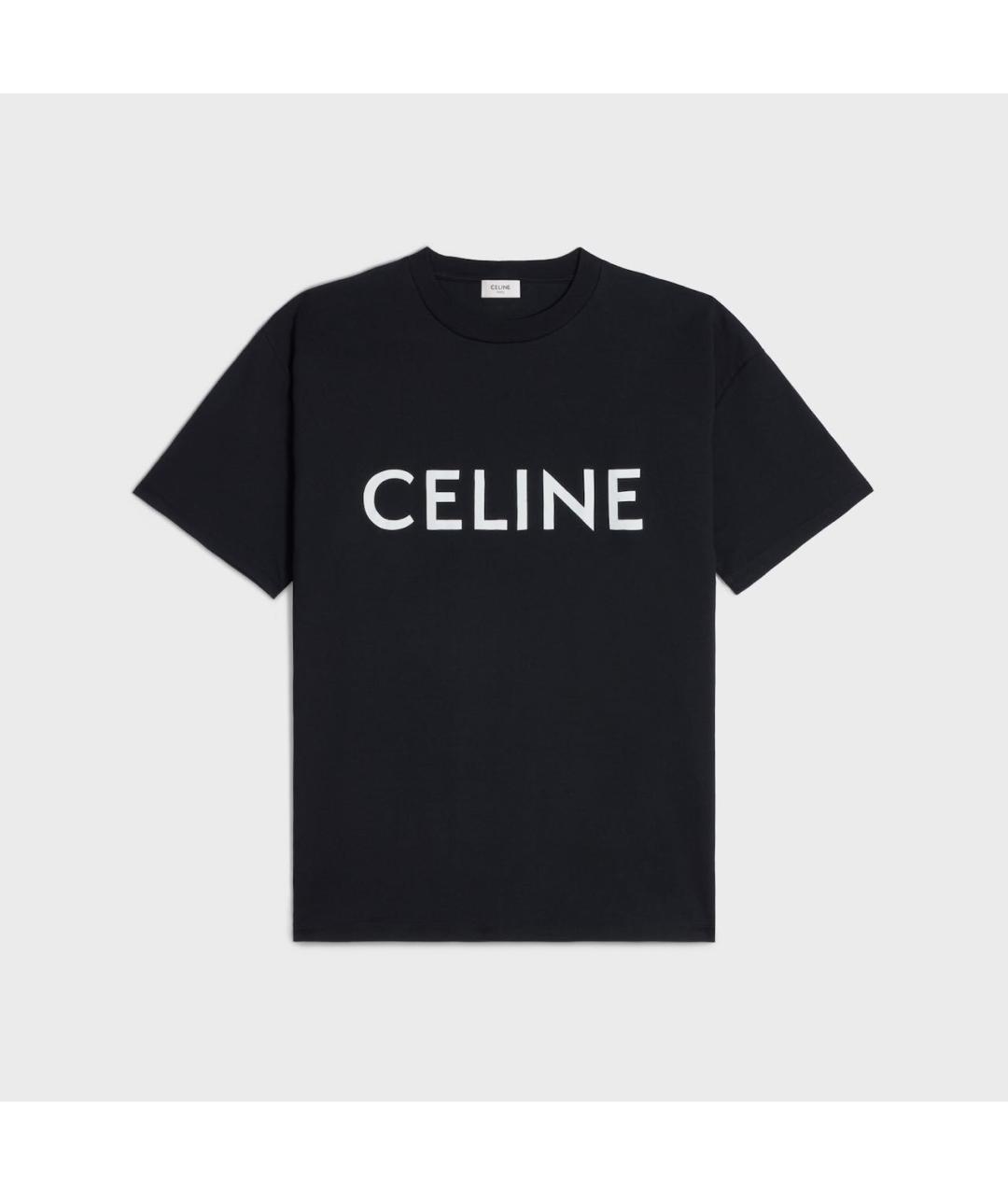 BALENCIAGA Черная хлопковая футболка, фото 4