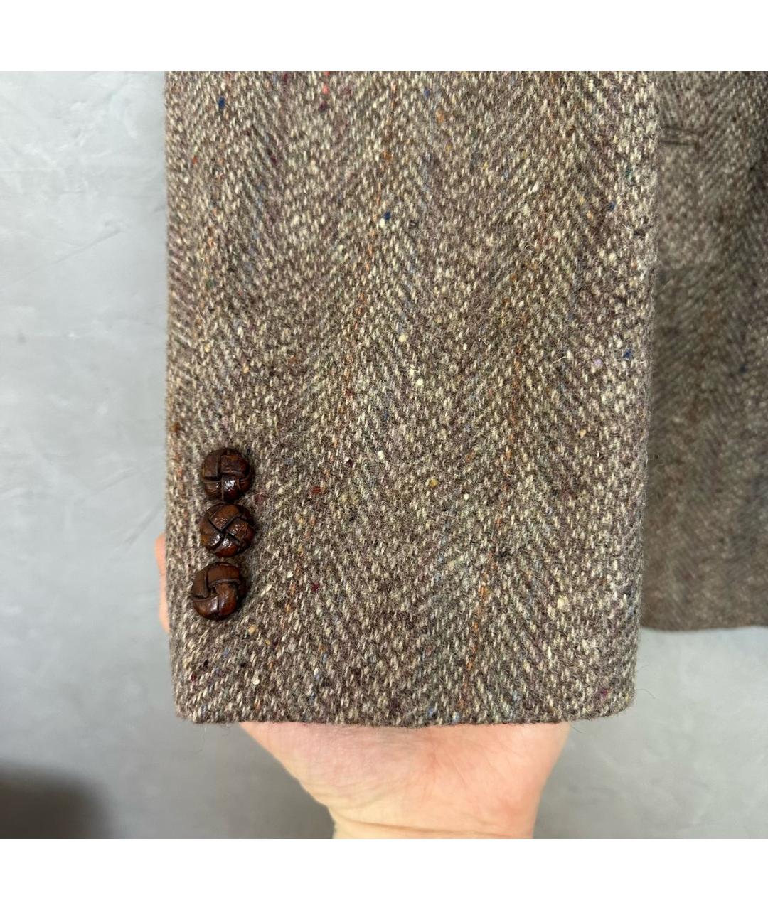 LEVI'S Коричневый твидовый пиджак, фото 4
