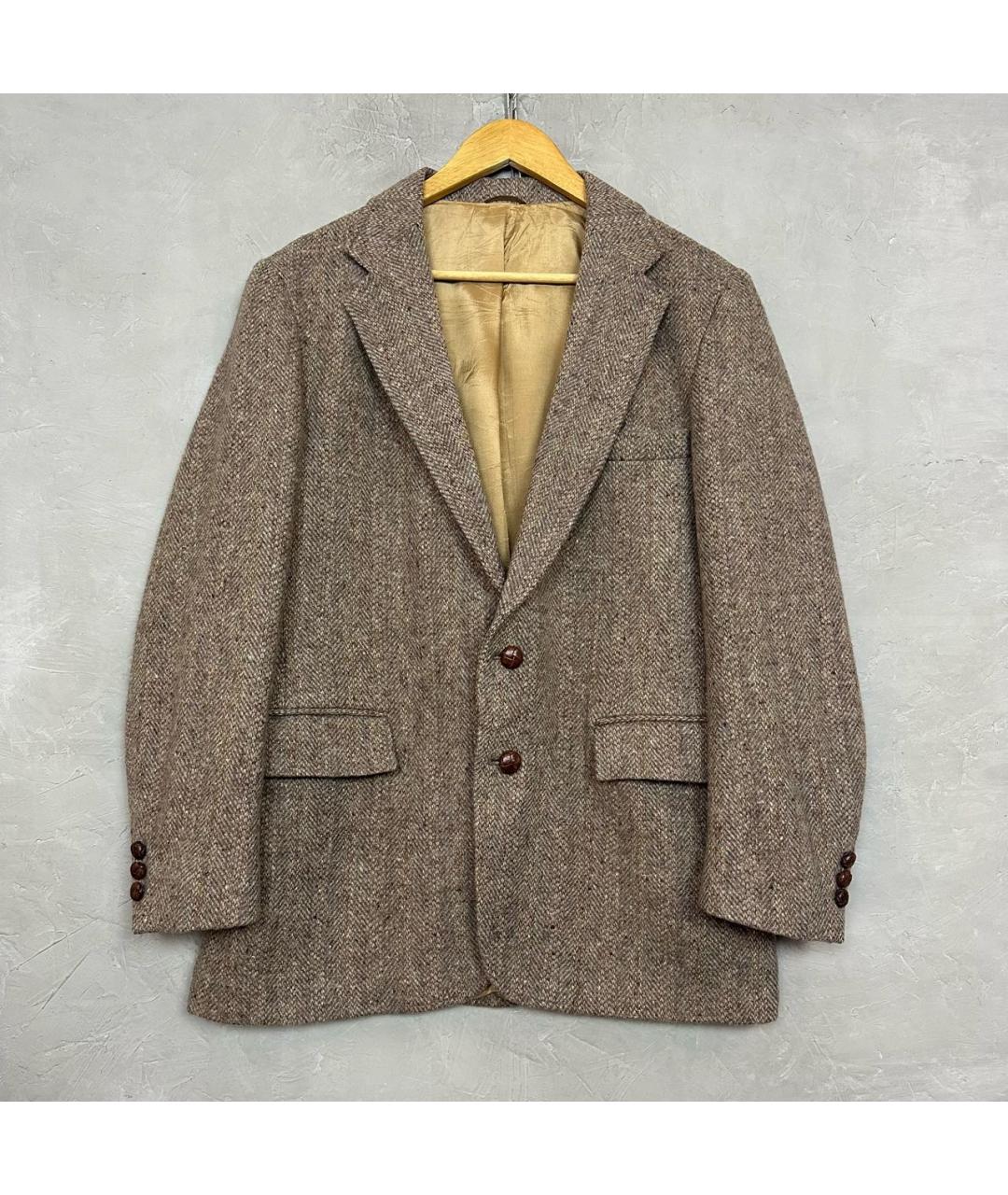 LEVI'S Коричневый твидовый пиджак, фото 9