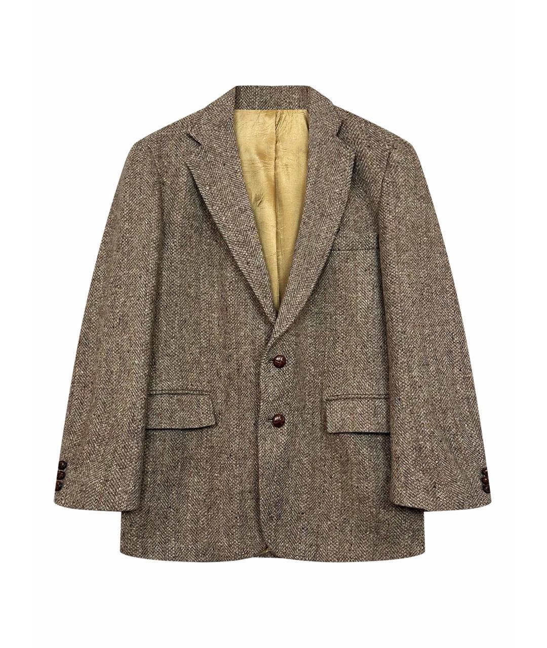 LEVI'S Коричневый твидовый пиджак, фото 1