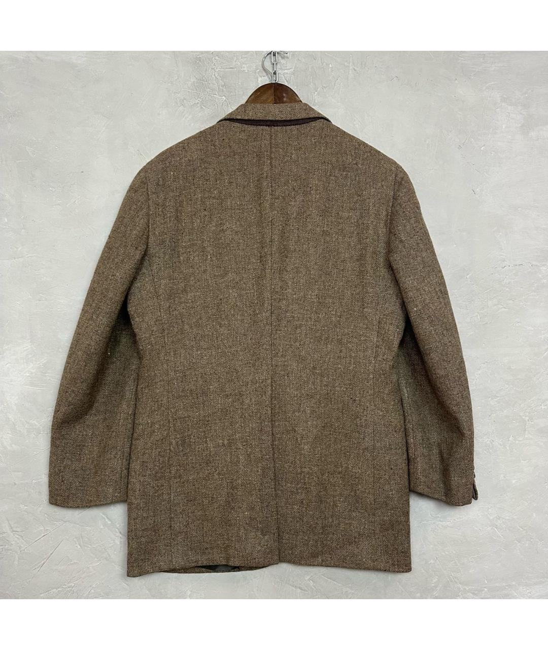 POLO RALPH LAUREN Коричневый твидовый пиджак, фото 2